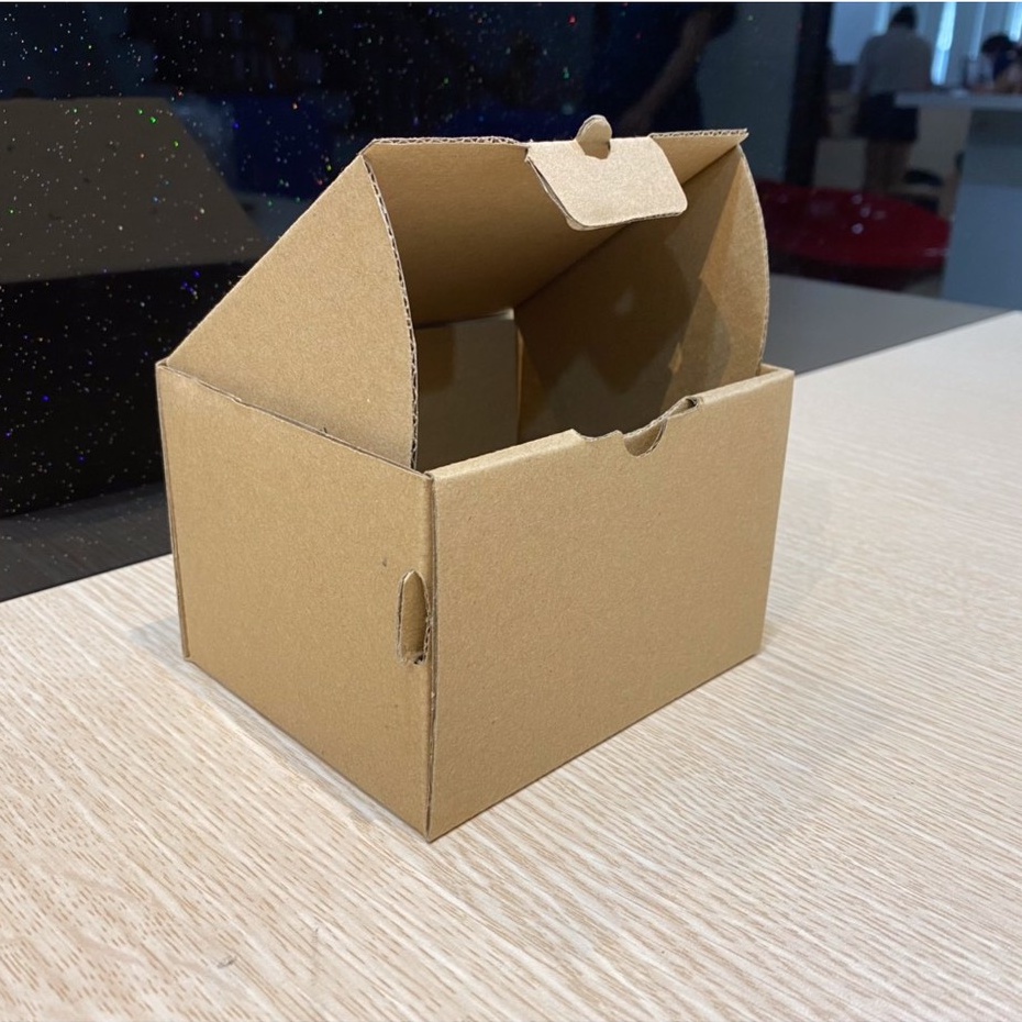Hộp 12x10x8 cm - 50 hộp carton giá rẻ tiện lợi