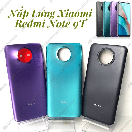 Nắp lưng dành cho xiaomi redmi note 9t 5g