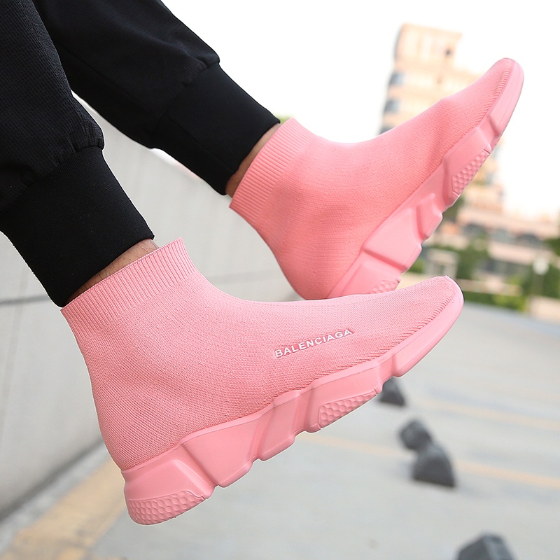 Giày Thể Thao Balenciaga Đế Bằng Siêu Nhẹ Thoáng Khí Chống Trượt Thời Trang Cho Cặp Đôi
