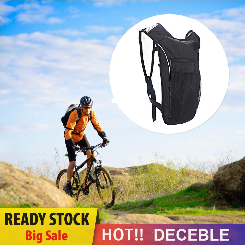 deceble Bicycle Backpack Running Marathon Hydration Pack No Bladder for Men Women