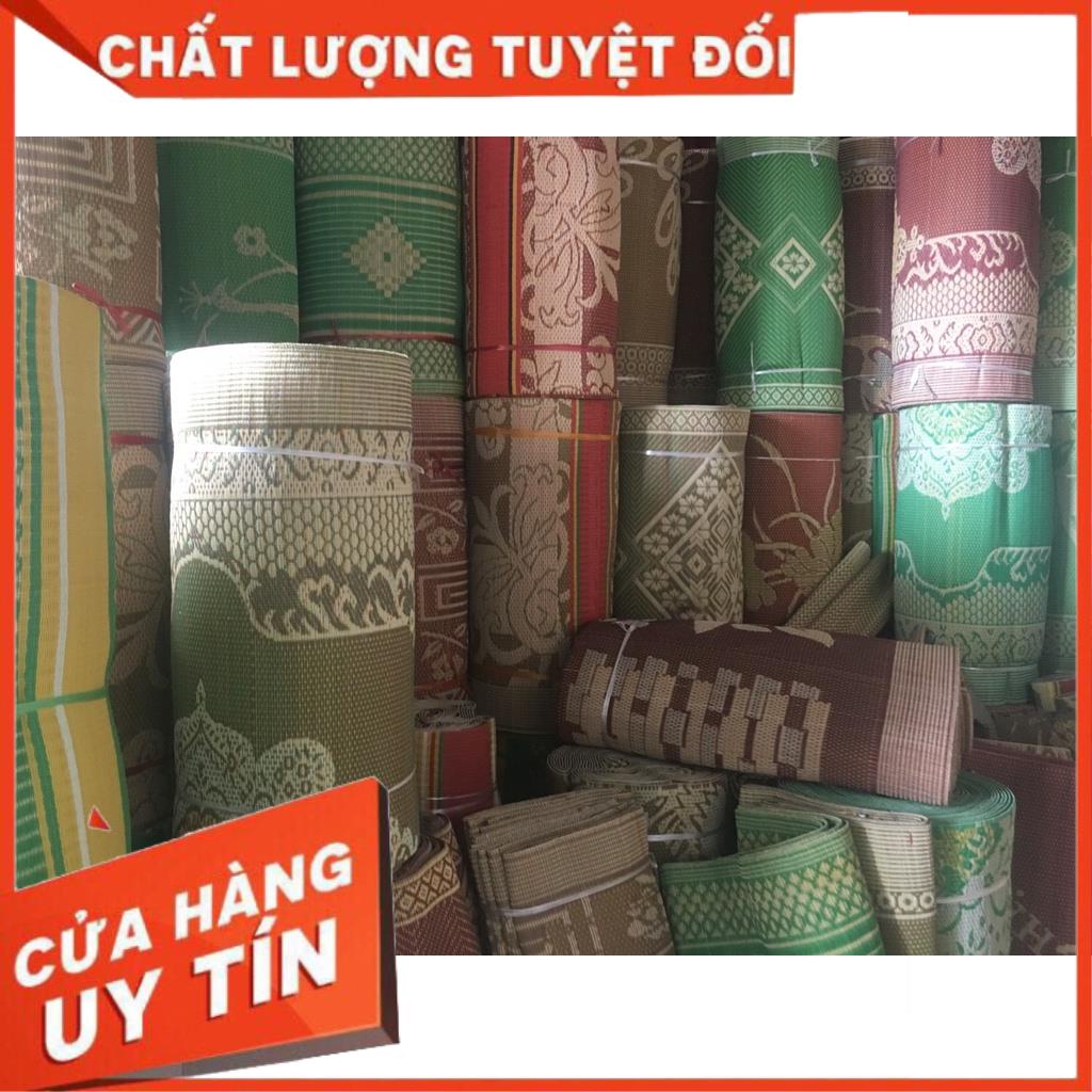 Chiếu nhựa gấp gọn 1m6,1m8,chiếu nhựa ăn cơm mầu ngẫu nhiên