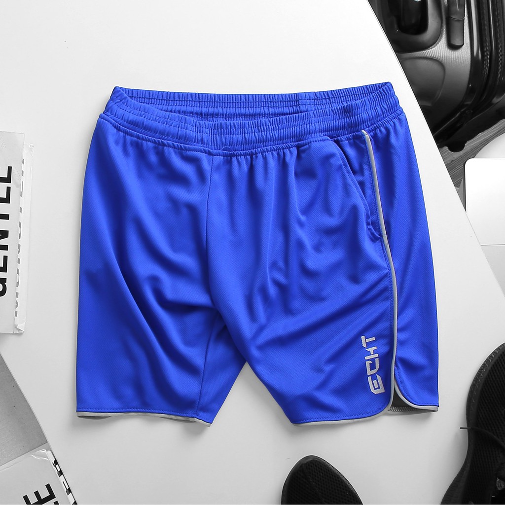 Combo 5 quần ECHT 5 màu short tập gym thể thao co giãn thấm mồ hôi