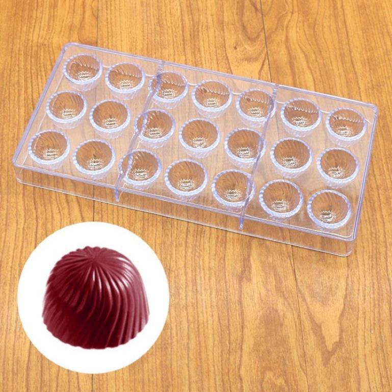 Khuôn socola nhựa cứng, khuôn nhựa mica làm socola