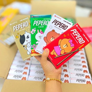 BÁNH PEPERO 5 VỊ LOTTE HÀN QUỐC