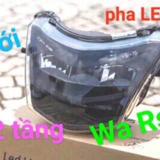 Pha đèn lét  wave 2 tầng  Lượm 79
