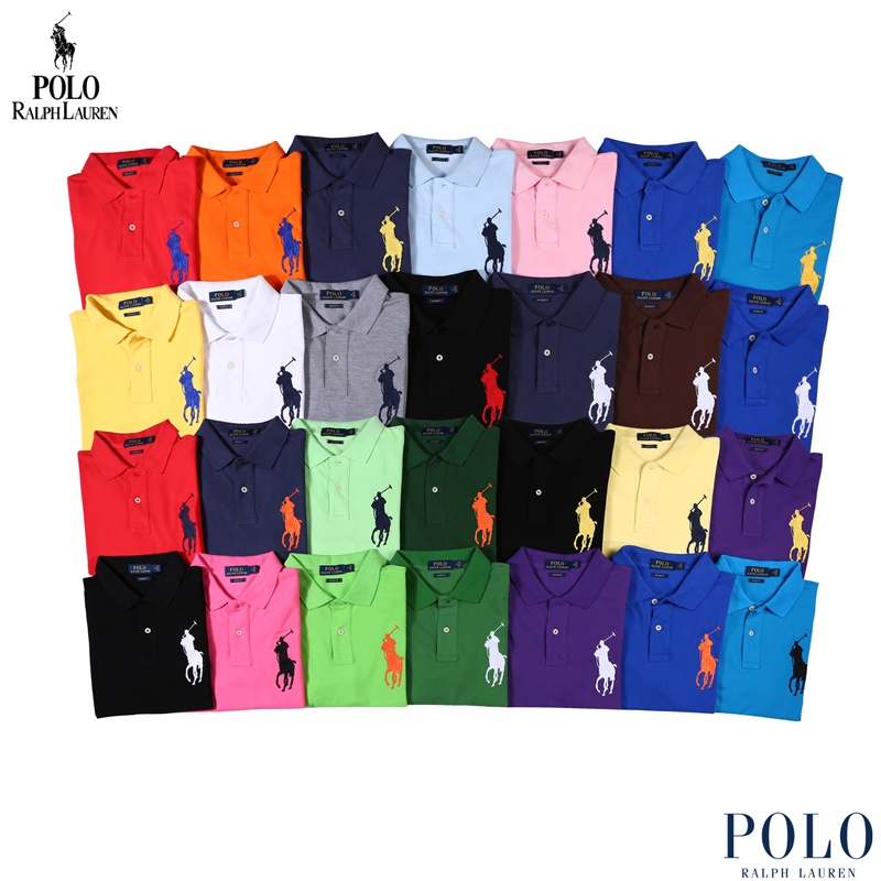 Áo Thun Polo In Logo Ralph Lauren Cổ Điển Chính Hãng Hàng Có Sẵn