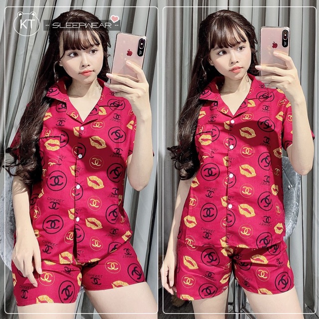 BỘ NGỦ PIJAMA KHÔNG VIỀN QUẦN NGẮN - ĐỒ BỘ THÁI LAN | BigBuy360 - bigbuy360.vn
