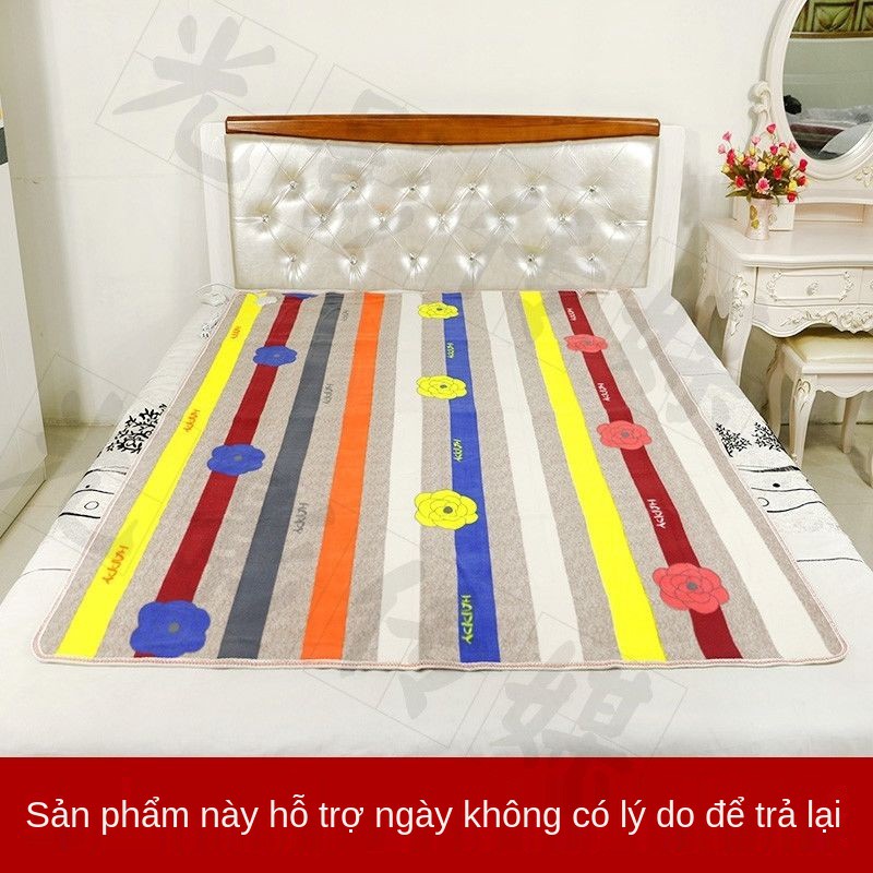 ▼Chăn điện đôi điều khiển nhiệt gia đình 1,5m đơn 1,2m ký túc xá an toàn không bức xạ Nệm <