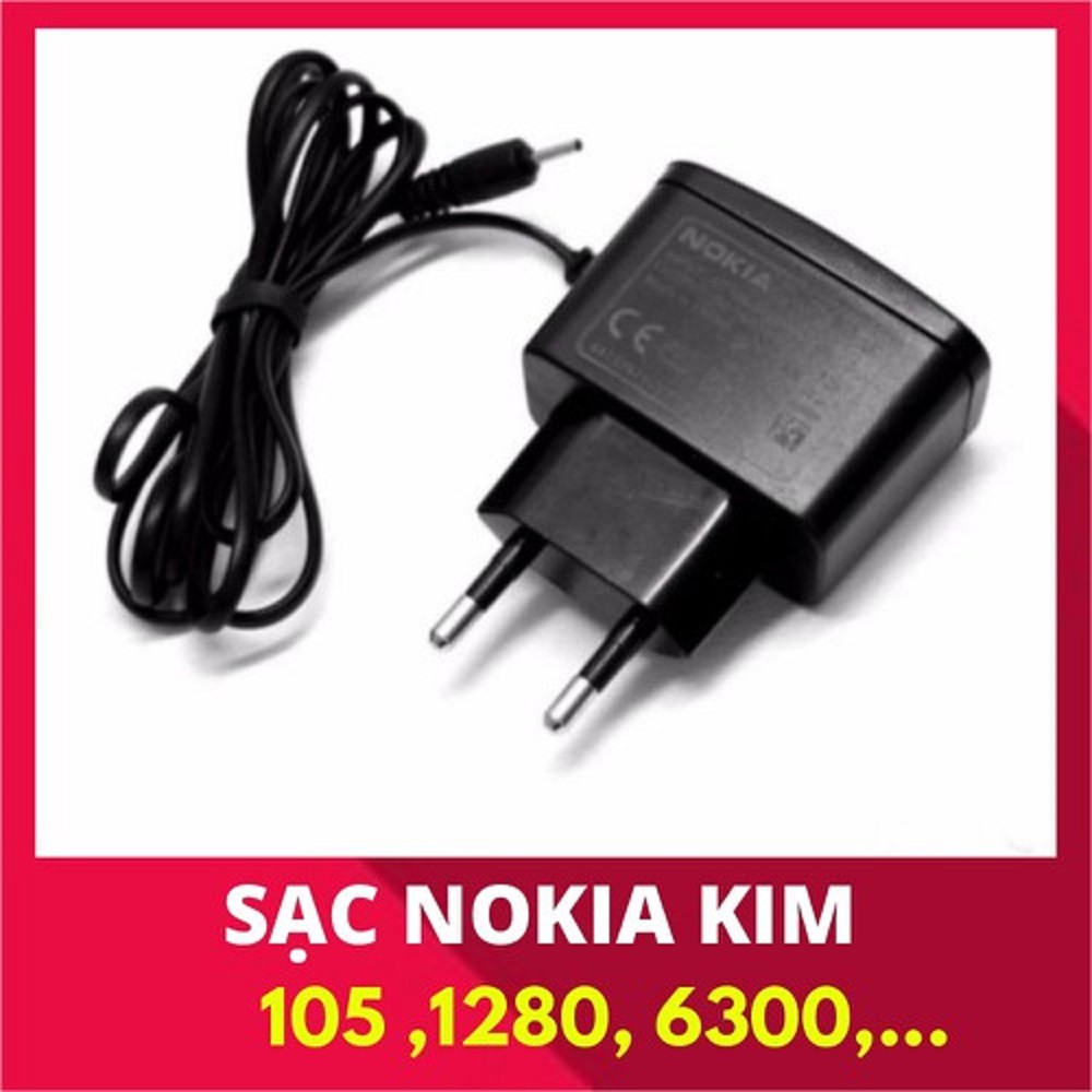 Sạc Chân Kim Nokia Tem Đỏ Nguyên Seal