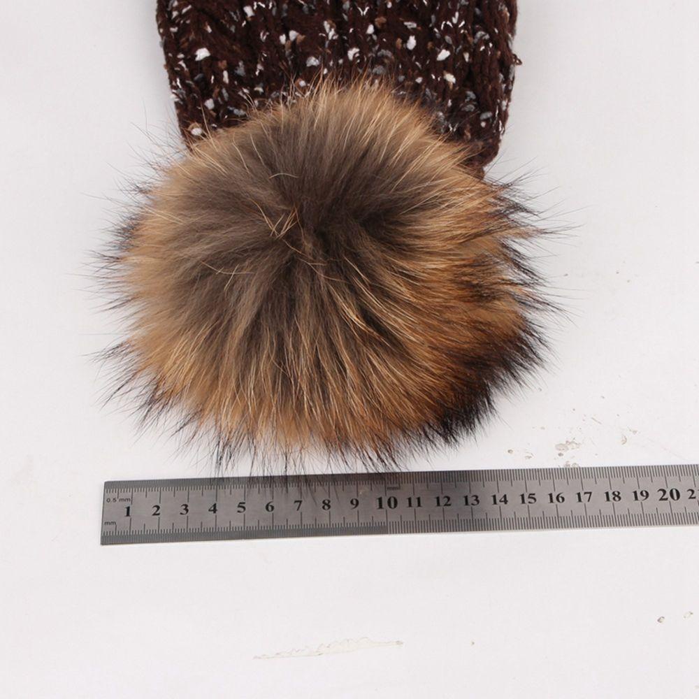 WATTLE Mũ Len Beanie Nữ Đính Quả Bông