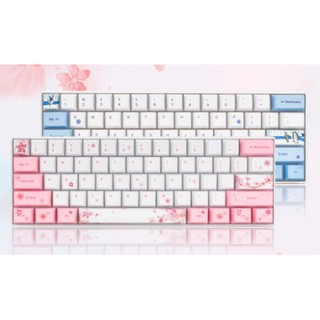 Bàn Phím Cơ Royal Kludge RK61 Cherry Switch Bluetooth, LED RGB, Keycaps PBT Cao Cấp, Quà tặng 3 món