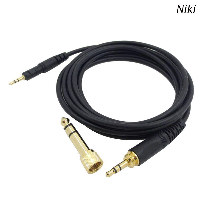 Dây cáp thay thế cho tai nghe Audio-Technica ATH-M50X M40X M60X M70X 6.35mm