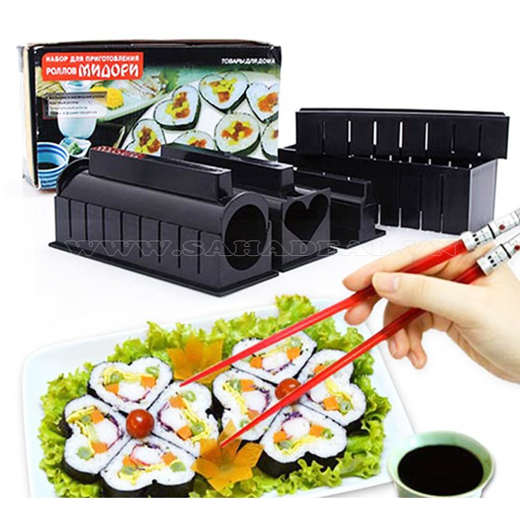 DỤNG CỤ CUỐN SUSHI 11 MÓN