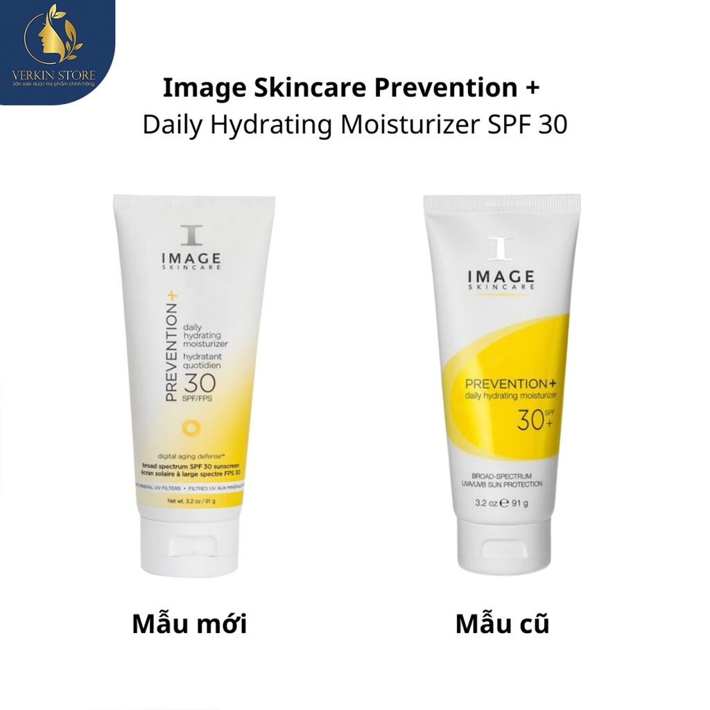 Kem chống nắng phổ rộng cho da khô Image Prevention SPF 30+ 7g (Minisize) - Verkin Store