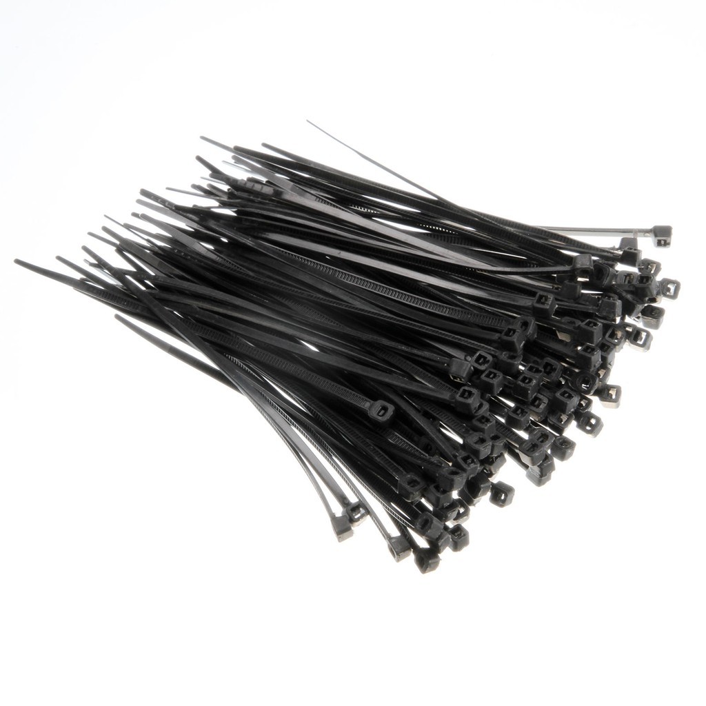 Set 100 dây rút nylon dùng để cố định cáp đa năng tiện dụng