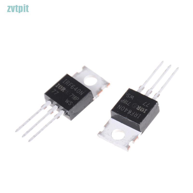 Bộ 10 con chip điện tử Irf640 Irf640N Mosfet 18a 200v To-220 Pt