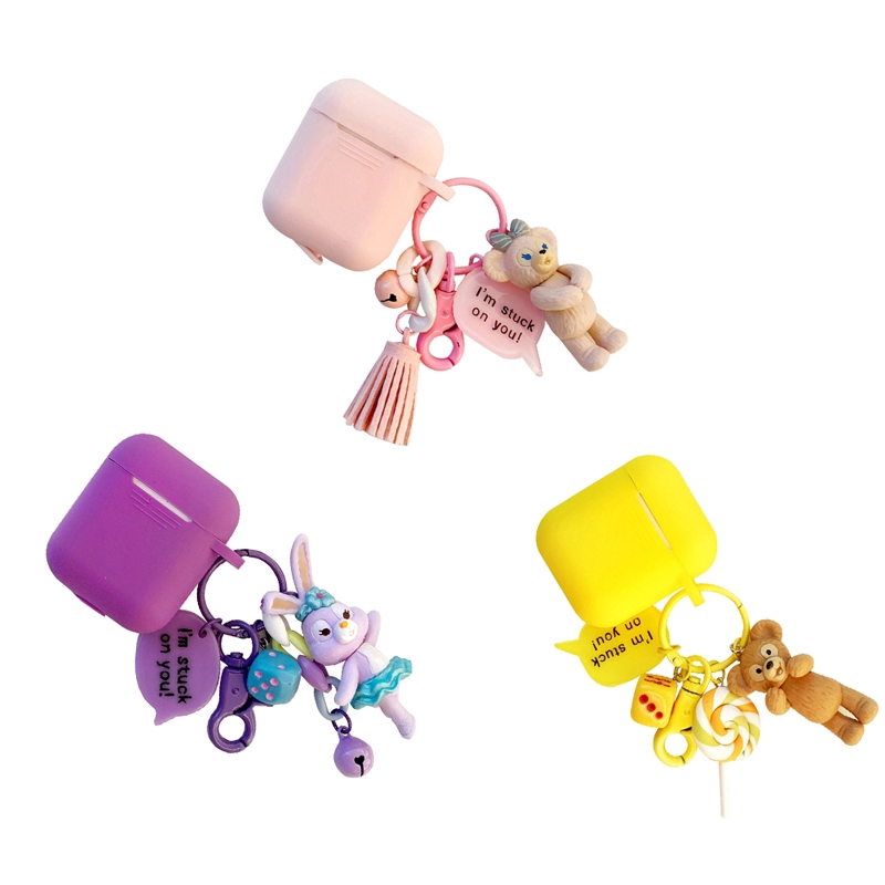 Vỏ hộp đựng bảo vệ tai nghe không dây Airpods