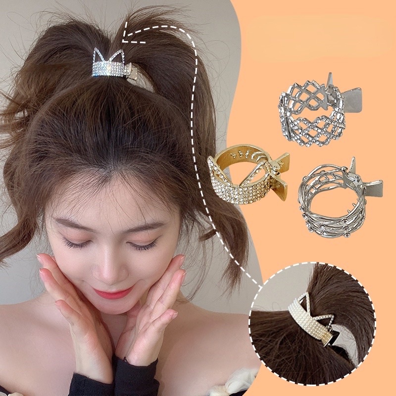 kẹp tóc đuôi ngựa kẹp càng cua cho tóc xinh