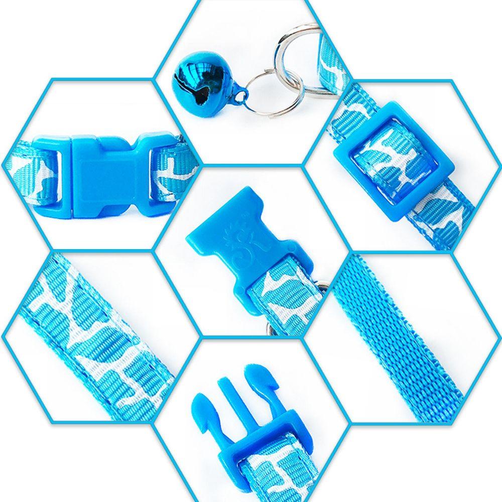 Vòng Cổ Nylon HọA TiếT Da BáO Cho Thú Cưng