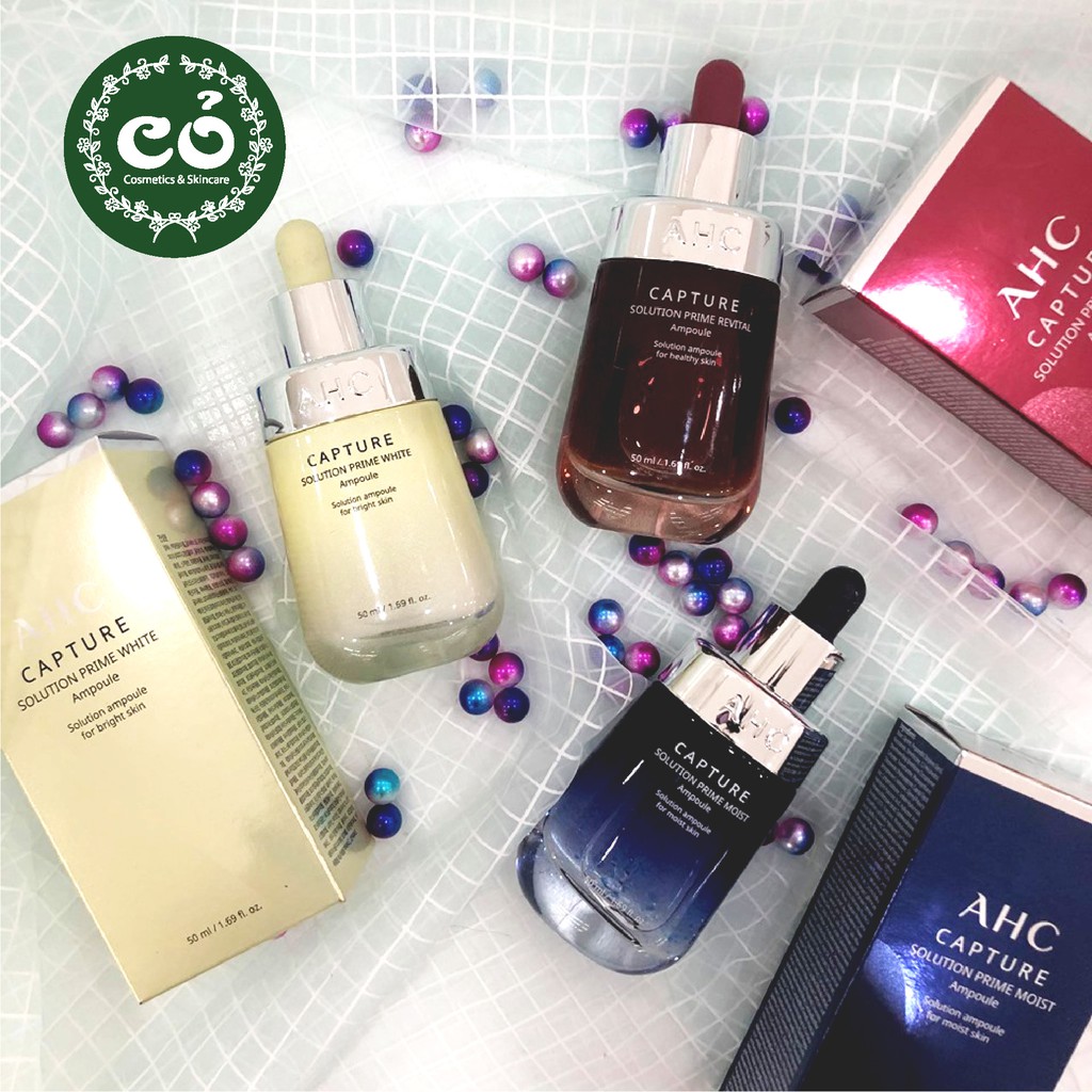 Tinh Chất Dưỡng Ẩm Trắng Da Chống Lão Hóa AHC Capture Solution Prime Ampoule 50ml | BigBuy360 - bigbuy360.vn