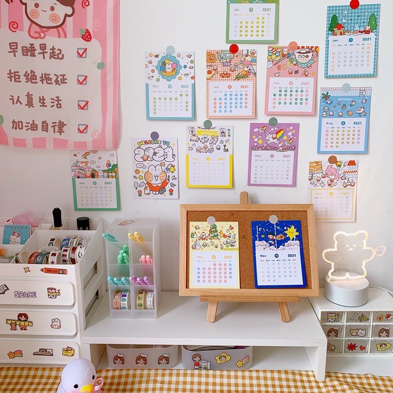 LỊCH + PLANNER 2021