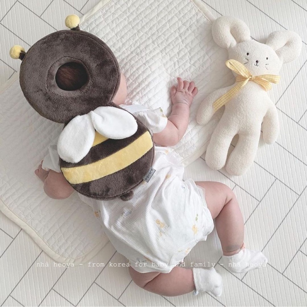 GỐI BẢO VỆ ĐẦU AGUARD HÌNH CON ONG CHO BÉ HÀN QUỐC