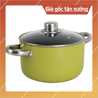 Nồi nhôm vung kính GOLDSUN AE12-N20AG