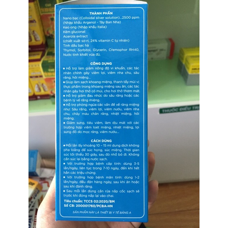 Nước xúc miệng họng Anovim-bm