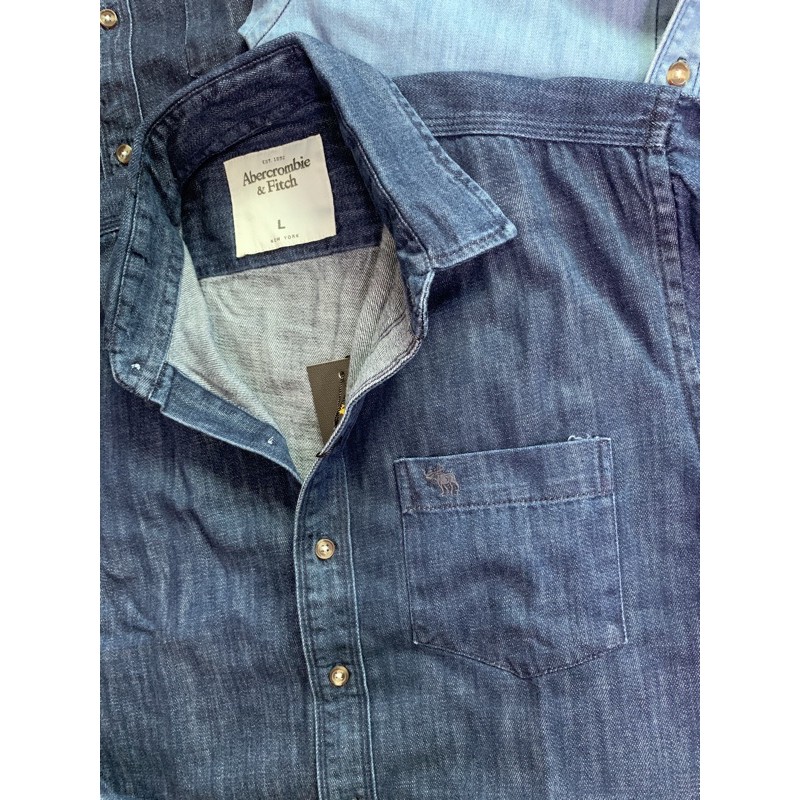 Áo Sơmi Jean Dài Tay cao cấp | BigBuy360 - bigbuy360.vn