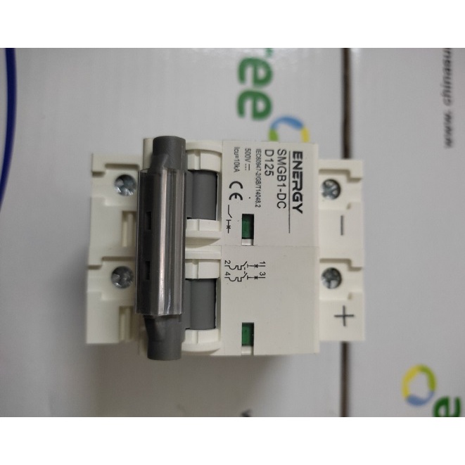 Thiết bị đóng cắt MCB DC 2P 125A 500VDC ENERGY - Thiết Bị Điện ENERGY