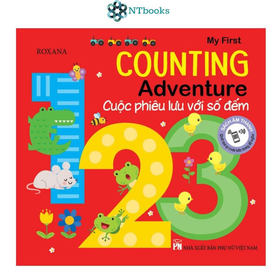 Sách My First Alphabet Adventure + My First Counting Adventure – Cuộc Phiêu Lưu Với Chữ Cái và Số Đếm