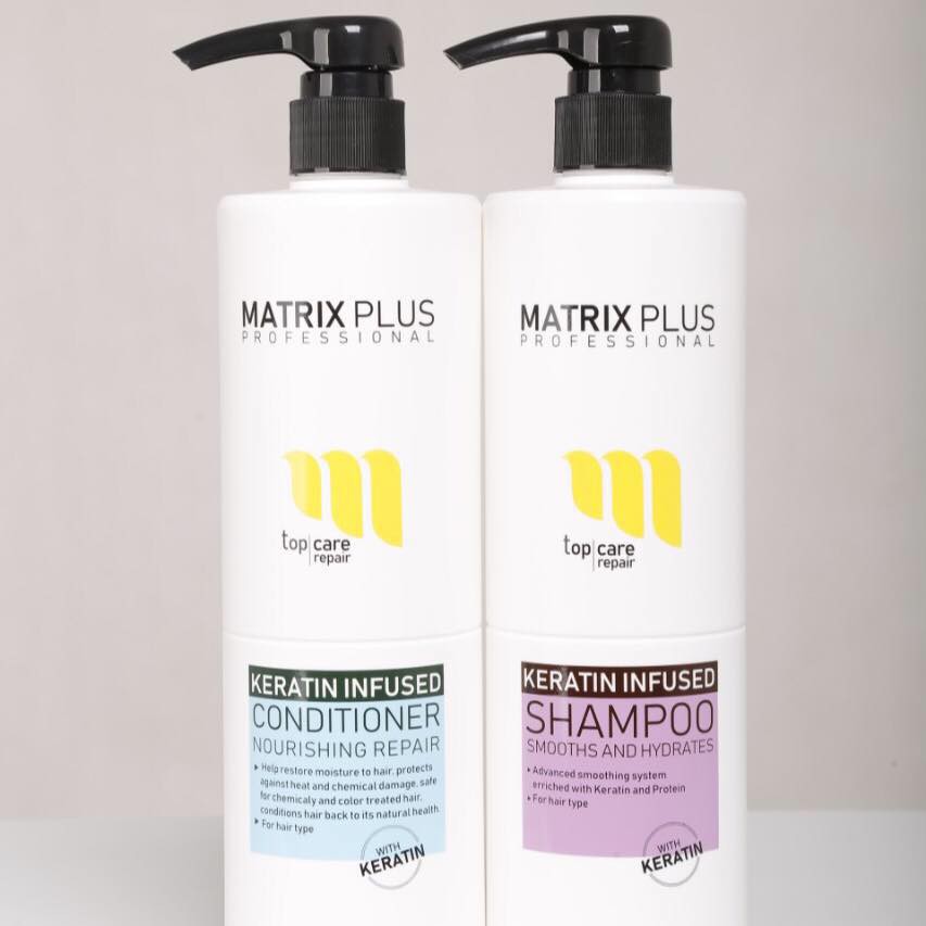 Chính Hãng - Dầu Gội Xả Matrix Plus Mềm Mượt Ngăn Ngừa Tóc Rụng 750ML X 2 - Tặng Tinh Dầu