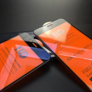 Kính Cường Lực Iphone 6/6S Plus 11D Full Viền - Màu Đen
