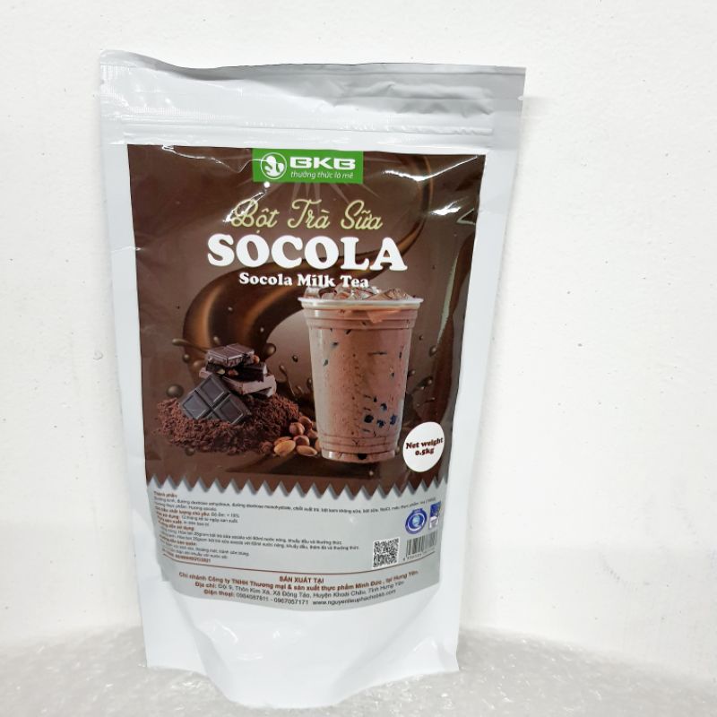 Bột trà sữa pha sẵn BKB các vị gói 500g