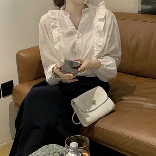 Áo sơ mi kiểu bèo xinh 2021 freeship