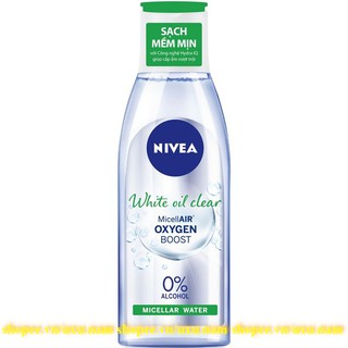 Nước Tẩy Trang 200Ml Nivea Xann Cho Da Nhờn Micellar Water Ngăn Nhờn Và Ngừa Mụn Chính Hãng.
