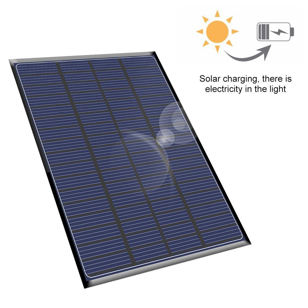 2.5W 18V Solar Panel Charger Portable Epoxy Battery Charger For Phone DIY