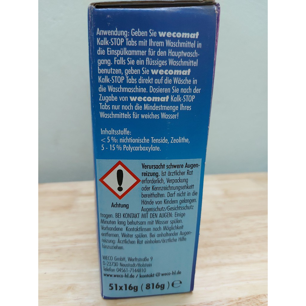 _Viên tẩy vệ sinh lồng máy giặt Wecomat  hạn đến 2024