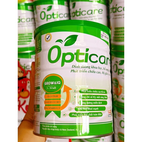 Sữa OPTICARE đủ số Infant/ Pedia/ GrowIQ 380g, 850g