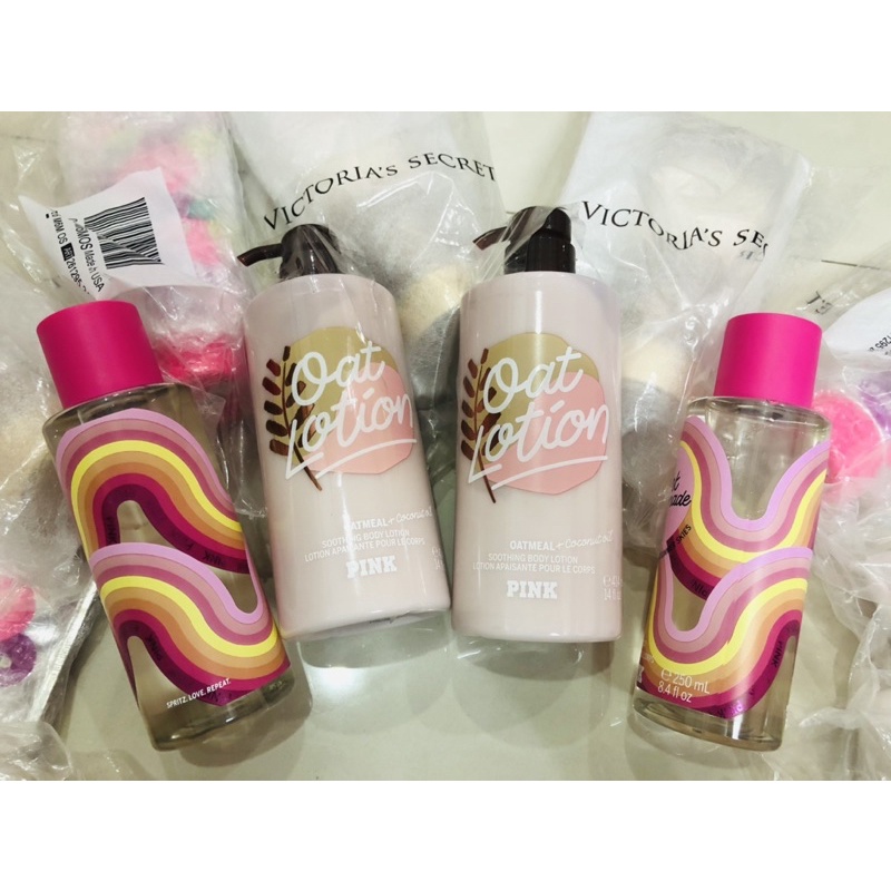 Lotion dưỡng da và bodymist Victoria Secret