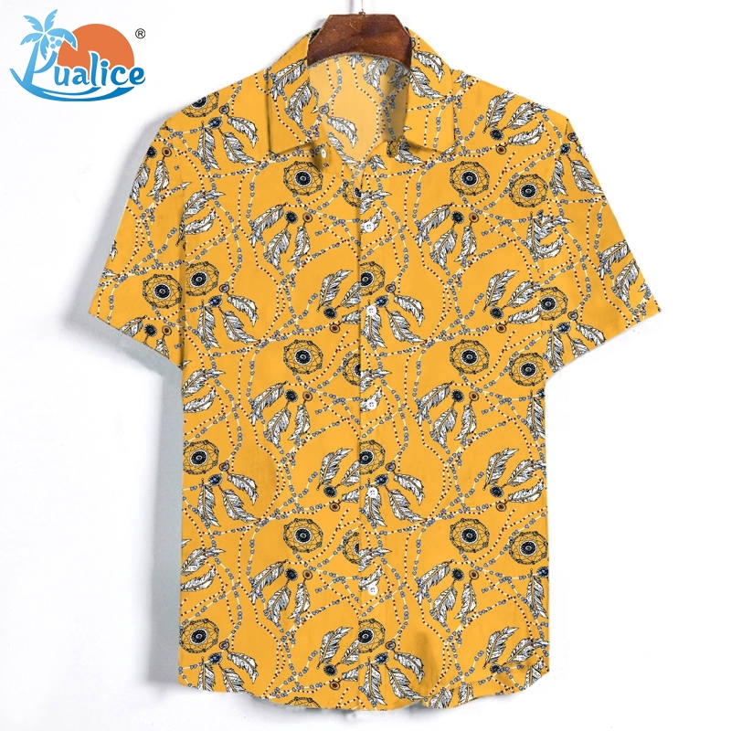 Áo Sơ Mi Nam In Hoạ Tiết Phong Cách Hawaii Thời Trang | BigBuy360 - bigbuy360.vn