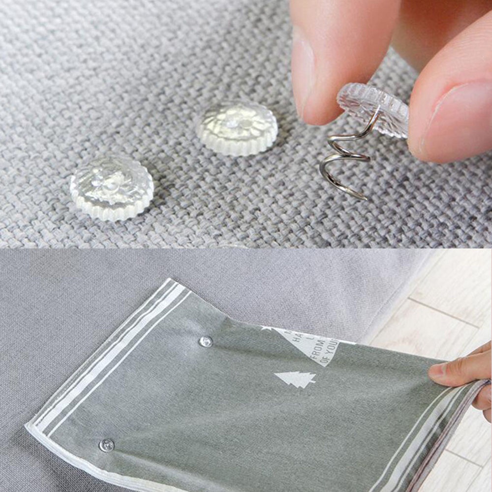 Set 20 Đinh Vít Trong Suốt Cố Định Ga Giường/Sofa/Ga Giường Chống Mài Mòn