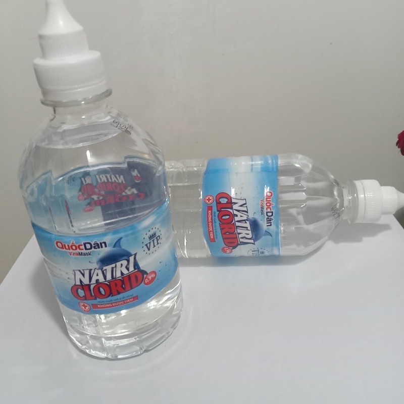 Nước muối sinh lý Quốc Dân chai 500ml