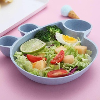Khay ăn dặm lúa mạch cho bé