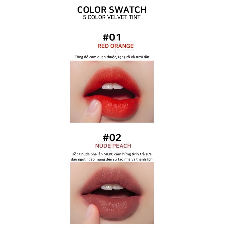 Son Kem Lì, Mịn Mượt Như Nhung Dearmay Breeze Velvet Lip Tint 4.4g