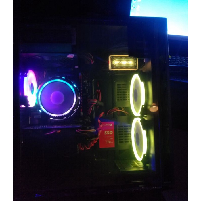 Thùng Máy Tính I3 4160 Ram 8gb Giga750ti Ssd 120gb màn hình LG 27ea33 | BigBuy360 - bigbuy360.vn