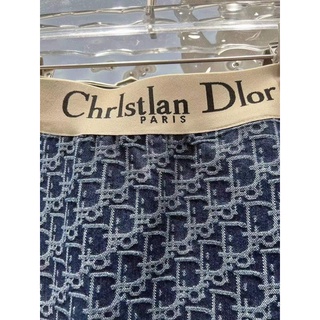 Chân váy bò dior cạp chun cao cấp