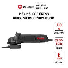 Máy Mài Góc Kress KU699 100mm 710W