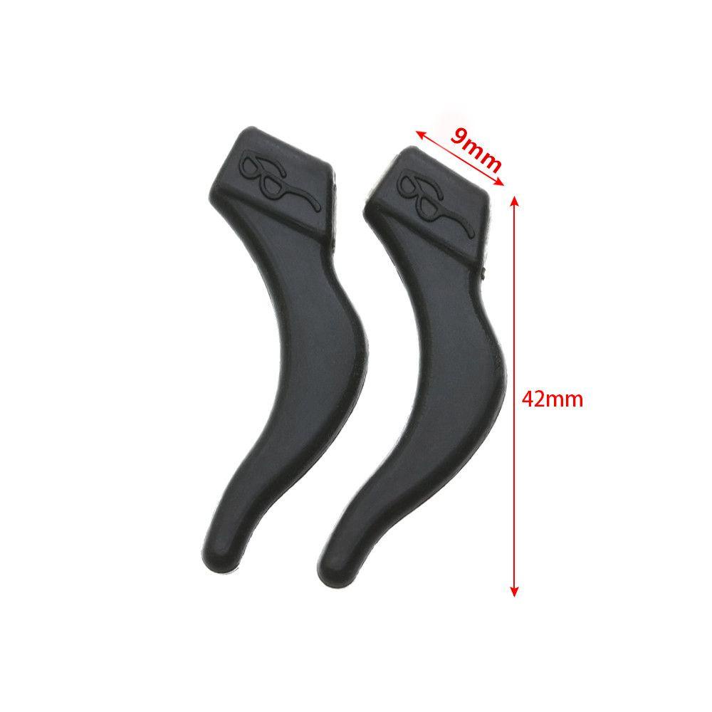 KENT1 Set 2 Cặp Móc Tai Bằng Silicon Mềm Gắn Mắt Kính Tiện Dụng