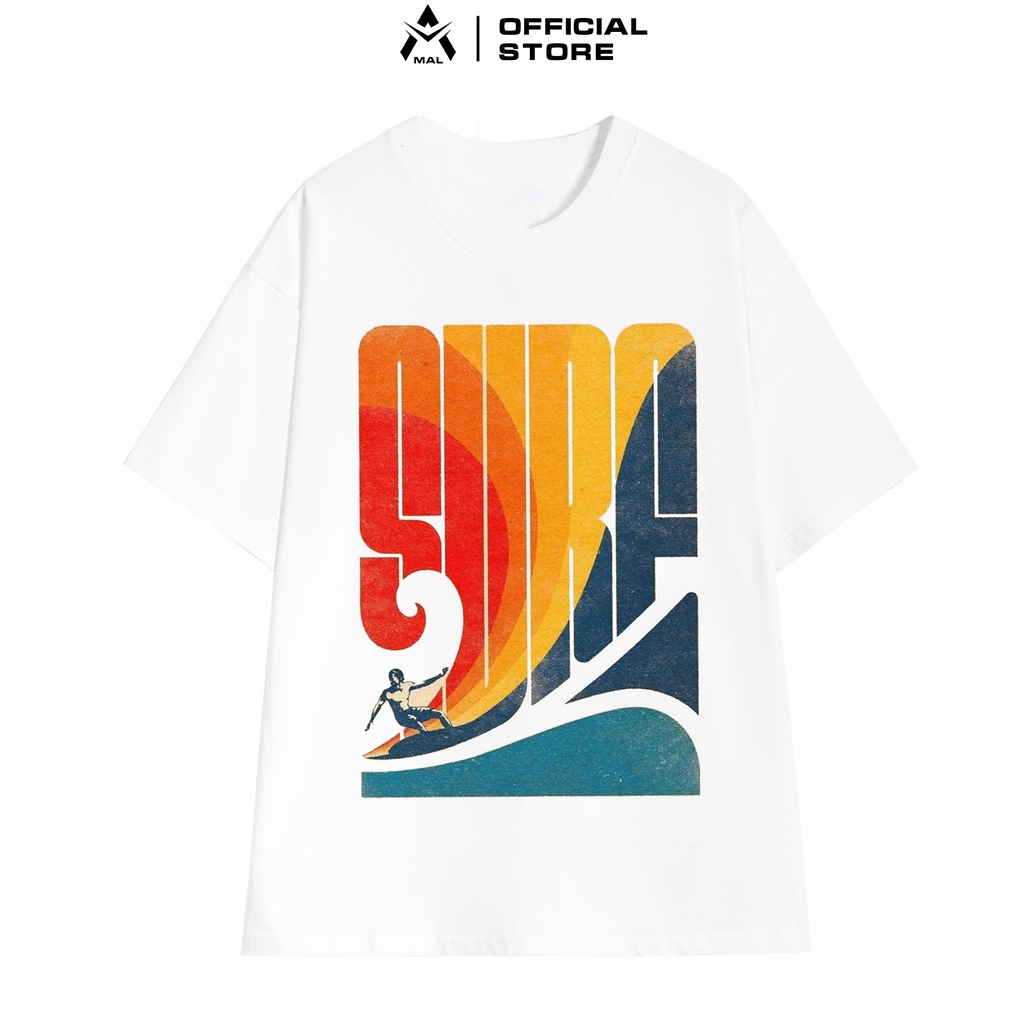 Áo Thun Tay Lỡ Oversize SURF -MALUNI018- MAL STORE
